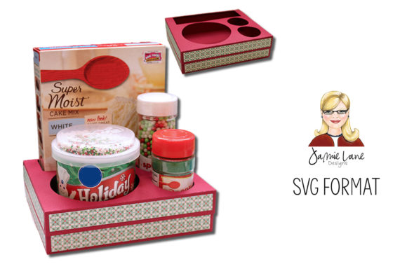 3D Cake Set with 2 Toppings