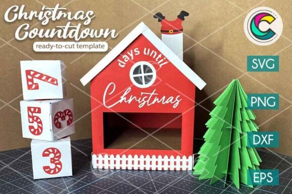 3D Paper Christmas Countdown SVG Review
