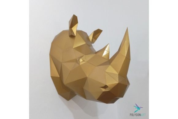 3D Papercraft Rhino Head: 3D SVG Animals Review
