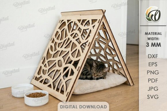 3D Pet House Laser Cut Review for Other Home Decor