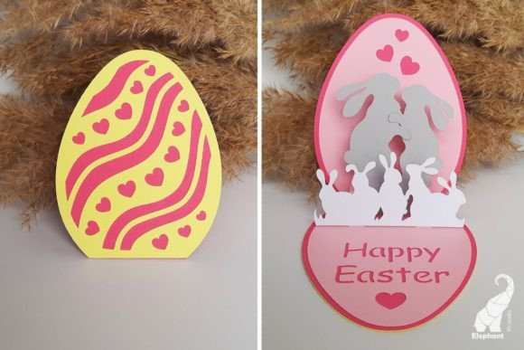 3D Pop Up Card Easter Egg: 3D SVG Review for Sellers