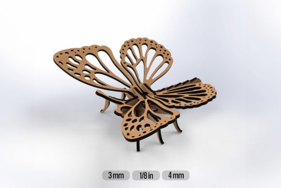Butterfly 3D Animal SVG Files for Laser: Stands & Branding Review