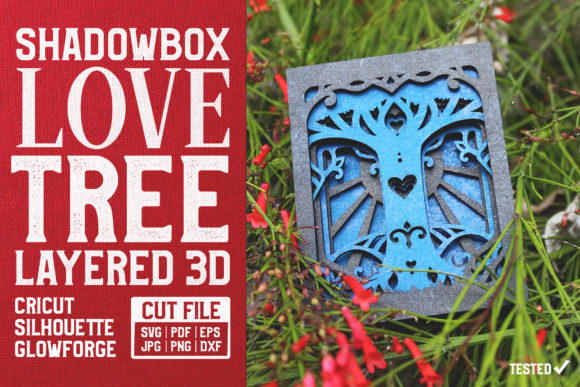 Love Tree 3D Layered Cut File Graphics and Crafts Review