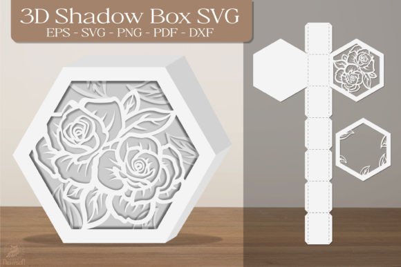 Rose Flower 3D Shadow Box Papercut: A Designer’s Review