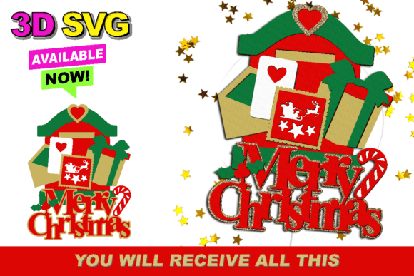 Santa Claus Mailbox Topper 3D SVG Review