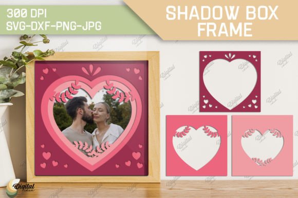 Shadow Box Frame. 3D Shadow Box Papercut