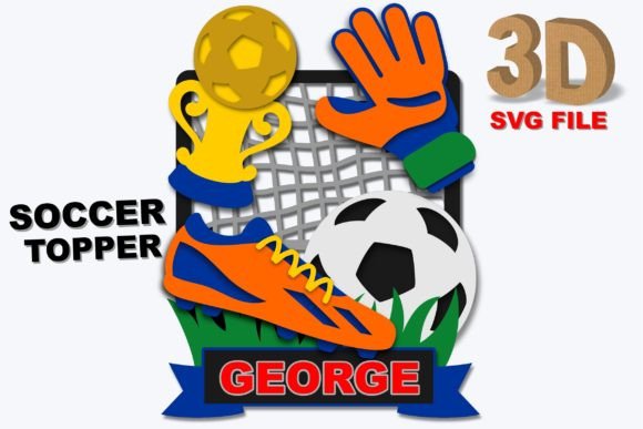 Soccer Topper 3D Svg: Laser Cutting and Cake Toppers Review